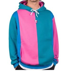 Teddy fresh multi color block sweatshirt